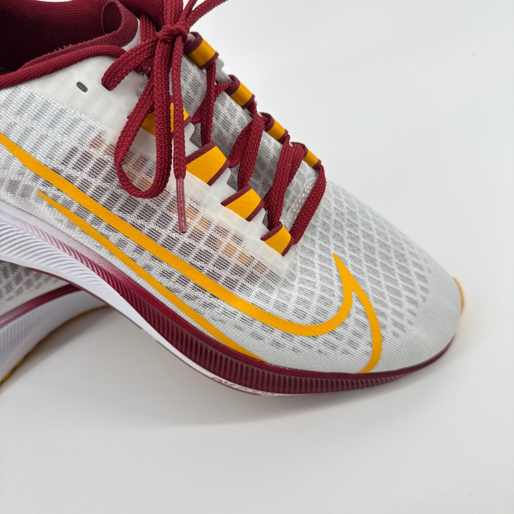 Nike Zoom Pegasus 37 USC Trojans Running Shoes Men's Size 10.5 CZ5396-100 - Picture 3 of 11